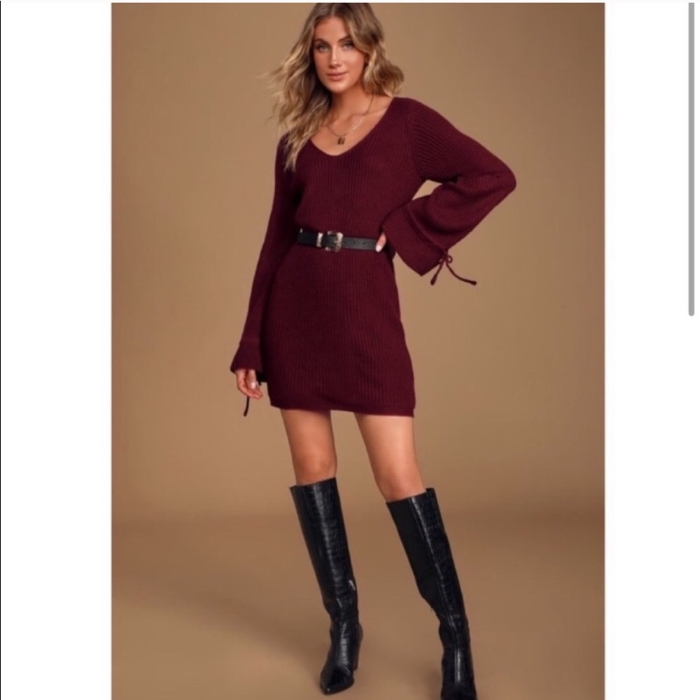 2/$15 | NWT Lulu’s Sweater Dress